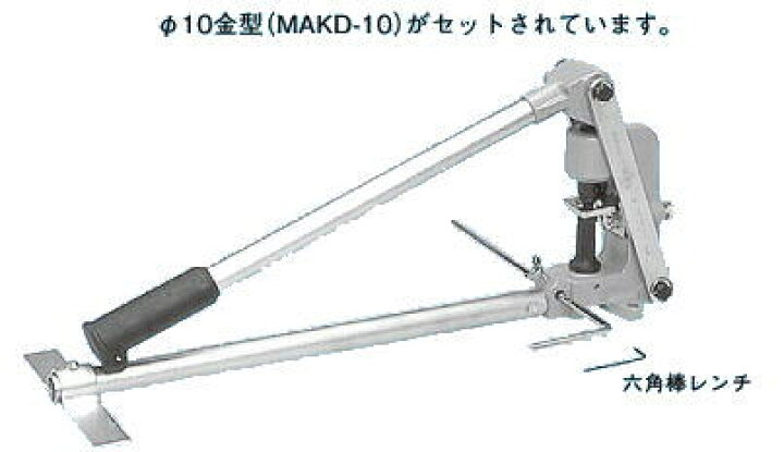 楽天市場】ネグロス電工 ダクター穴あけ工具 MAKD : エヌデンサービス
