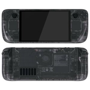 eXtremeRate steam deck oled�n���h�w���h�R���\�[���p�����n�E�W���O�V�F���ƃ{�^���t���Z�b�g�Asteam deck oled�R���\�[���Ή��J�X�^��DIY�t�F�C�X�v���[�g�o�b�N�v���[�g�g���b�N�p�b�h�P�[�X-�R��
