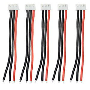 Yiqigou 5 PCS 15cm JST-XH 2S 3S 4S 5S 6S 2S-6S�o�����X�v���O�I�X�o�X�o�[�������C���[�P�[�u�� JST-XH�R�l�N�^�A�_�v�^���C���[ �o�����X���[�h�����P�[�u���R�[�h for RC���`�E���d�r (JST-XH 2S)