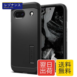 Spigen �y�n��18�N�̋Z�p�́z Google Pixel 8a �P�[�X �ϏՌ� �X�^���h�t�� �ČRMIL�K�i�擾 �ϏՌ� �O�w�\�� �X�}�z�X�^���h �J�����ی� ���h�~ �Ռ� �z�� ���C�����X�[�d �^�t�E�A�[�}�[ ACS07264 (�u
