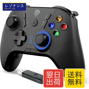 ���C�����X �Q�[���R���g���[���[ PC�p 2.4GHz�ڑ� �}�N���Ή� �U���@�\�t�� Windows Android�Ή� EasySMX