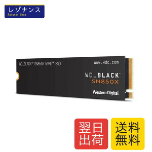 Western Digital �E�G�X�^���f�W�^�� WD BLACK M.2 SSD WDS100T2X0E-EC 1TB NVMe PCIe Gen4 x4 7300MB/s 6300MB/s 1�� �E�G�X�^���f�W�^��(Western Digital)