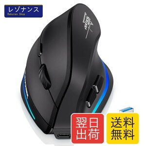 ECHTPower �G���S�m�~�N�X�}�E�X ���C�����X �c�^ ����2.4GHz �É� �l�I��LED 6�i�KDPI���� TYPE-C�[�d�� �É� �����Ԏg�p 6�{�^�� �E��p �l�ԍH�w�f�U�C�� Windows/MacOS�Ή� �����}�E�X