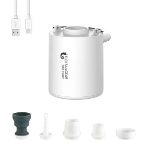 FLEXTAILGEAR TINY PUMP �G�A�[�|���v �G�A�|���v �d���|���v �g�ю� ���^ 3.5Kpa 1300mAh �d�r 13.5���b�g USB�[�d�� ��C���� ��C���� ������ �^��� �C���t���[�^�[�}�b�g �G�A�}�b�g �L�����v�}�b�g(