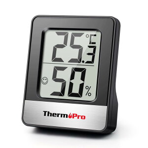 ThermoPro�T�[���v�� ���x�v ���x�v �����x�v�f�W�^�� ���� ���� ���₷�� ��}�[�N �Ǌ|�� ���X�^���h �}�O�l�b�g �u���b�NTP-49