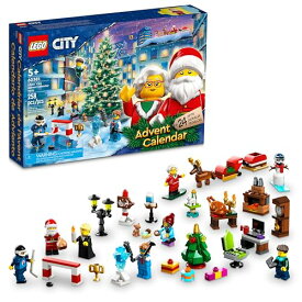 [マラソン期間中ポイント5倍]LEGO (レゴ) シティ 2023年 アドベントカレンダー 60381 クリスマスホリデーカウントダウンプレイセット 冒険へのカウントダウンのギフトアイデア 毎日のコレクション価値のあるサプライズ
