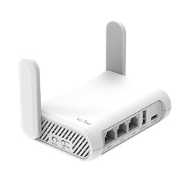 [マラソン期間中ポイント5倍]GL-SFT1200 (Opal)トラベルVPNルーター?セキュリティ ギガビット 無線LAN?AC1200 300Mbps (2.4GHz) + 867Mbps (5GHz) Wi-Fi?ポケットサイズ ホットスポット Gigaポート IPv6 Wi-Fiリピーター USB2.0