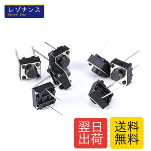 Youmile 100�^�N�g�{�^���X�C�b�`2�s��DIP 6x6x5mm PCB���[�����^���^�N�^�C���^�N�g�v�b�V���{�^���X�C�b�`