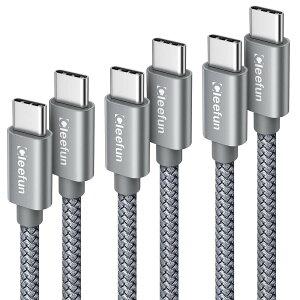 USB C �P�[�u���y3�{ 0.3m+1m+1.8m�z�^�C�vCtoC �P�[�u�� PD�Ή� 60W�}���[�d USB C to C �P�[�u�� iPad mini 6 2021�AMacBook�AiPad Pro 2018�AGalaxy S24 S23 Ultra S23 S22 S21 S20 Tab S8 S8+�APixel��USB-C�@��Ή�