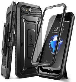 [マラソン期間中ポイント5倍]SUPCASE iPhone SE3(第3世代) 2022 SE(第2世代) /iPhone8 /iPhone7 ケース 対応 2020 新しいカバー 液晶保護フィルム ブラック