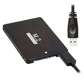 cablecc B+M Key NGFF M.2 SSDカード SATA Micro USB 3.0 コンボ HDD ディスクドライブ エンクロージャ 2.5インチ