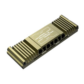 ACIDALIE M.2 SSD ヒートシンク 2280 | PS5/PCゲームコンソール用 (ゴールド)