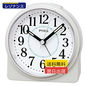 �Z�C�R�[�N���b�N(Seiko Clock) �ڊo�܂����v �u�����v �A�i���O ���p�[�� 89×86×47mm PYXIS �s�N�V�X NR451W