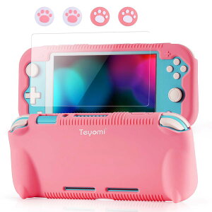 Nintendo Switch Lite�p�P�[�X �����K���X�X�N���[���v���e�N�^�[�t�� �e�w�O���b�v4��