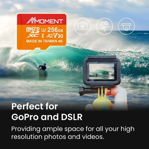 256GB MicroSDXC�J�[�h A2V30 Gopro�Ή� SD�A�_�v�^�[�t �Ǎ��ő�160MB/s MMOMENT