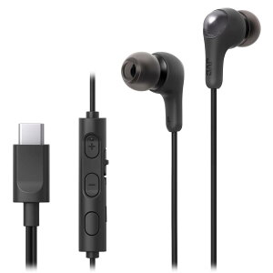 JVC HA-FR9UC-B �C���z�� �L�� �}�C�N�t�� �^�C�vC �J�i���^ USB Type-C 1.2m �u���b�N JVC�P���E�b�h