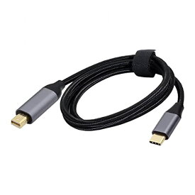 [マラソン期間中ポイント5倍]JsER USB 3.1?Type C USB - C to Mini DisplayPort DPオス4?Kモニタケーブルfor MacBook & Laptop 1.8?M