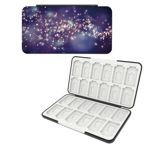 PGRTYOF Switch & Switch OLED�p�Q�[���J�[�h�P�[�X�A�y�ϏՌ��z�n�[�h�V�F���ی�E�ϋv24�X���b�g�J�[�h��24�X���b�g�}�C�N��SD�J�[�h���[�z���_�[�{�b�N�X�A�X�����Ń|�[�^�u�� (���~���)