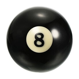 [マラソン期間中ポイント5倍]PATIKIL 57.2mm #8 ボール ビリヤード交換用ボール ビリヤード台のボール ビリヤードボール 標準規定サイズ ビリヤードルーム ゲームルーム用 ブラック