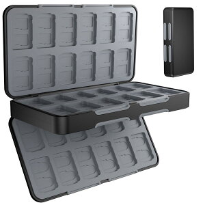 Switch / Switch 2 �Q�[���J�[�h�P�[�X 48�� �X�C�b�`�J�[�h �X�C�b�`��p �Q�[���J�[�h���[�P�[�X ���[ �ϏՌ� �y�� �h�o �����^�ѕ֗�