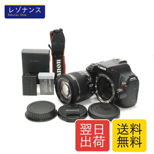 Canon �f�W�^����჌�t�J���� EOS Kiss X10 �W���Y�[���L�b�g �u���b�N KISSX10BK-1855ISSTMLK