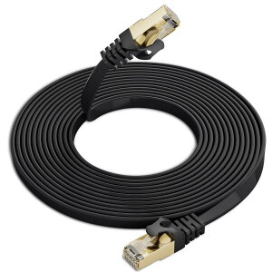 CAT8 �t���b�g LAN�P�[�u�� 2M �C�[�T�l�b�g�R�[�h 40Gbps 2000MHz 28AWG S/FTP �����b�LRJ45 �h�� Mygatti