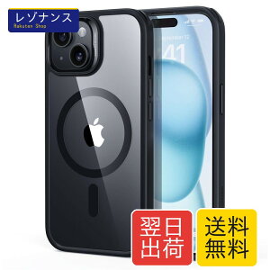 �y�ČRMIL�K�i�EMagsafe�Ή��zESR iPhone 15 Plus �P�[�X �ω��� ��phone15plus �P�[�X �ϏՌ� ���h�~ iPhone 15 Plus�p ���C �X�}�z�P�[�X Classic�V���[�Y �N���A_�u���b�N