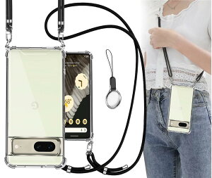 Google Pixel7 �P�[�X ���^ ���� PC TPU�o���p�[ �X�g���b�v2���t�� �ϏՌ� ���C�����X�[�d�Ή� OJBSEN