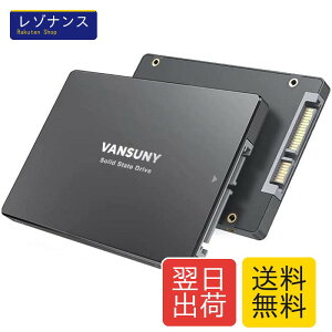 ����SSD 512GB SATA III 2.5�C���` 3D NAND�t���b�V�� �ő�550MB/�b PC���b�v�g�b�v�p Vansuny