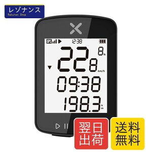 XOSS G Gen2 �T�C�N���R���s���[�^ GPS �T�C�R�� 2.2�C���` Type-C�[�d 28�ғ����� IPX7�h�� �L���b�g�A�C �T�C�N���R���s���[�^ ANT+ Bluetooth�Ή� ���]�ԃX�s�[�h���[�^�[ �o�b�e���[���� ���C�����X 