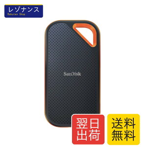SSD �O�t�� 4TB SDSSDE81-4T00-GH25 USB3.2Gen2x2 �ő�2000MB/�b �h�H�h�o SanDisk