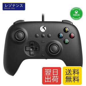 �L���R���g���[���[ Xbox�V���[�YX/S/One�EWindows10/11�Ή� �u���b�N�G�f�B�V����
