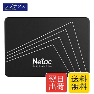 ���ϋvTLC 3D NAND SSD 480GB 2.5�C���` SATA3.0 �ő�550MB/s �����^ �É� �����d�� �ϐU�� �ϏՌ��� Netac