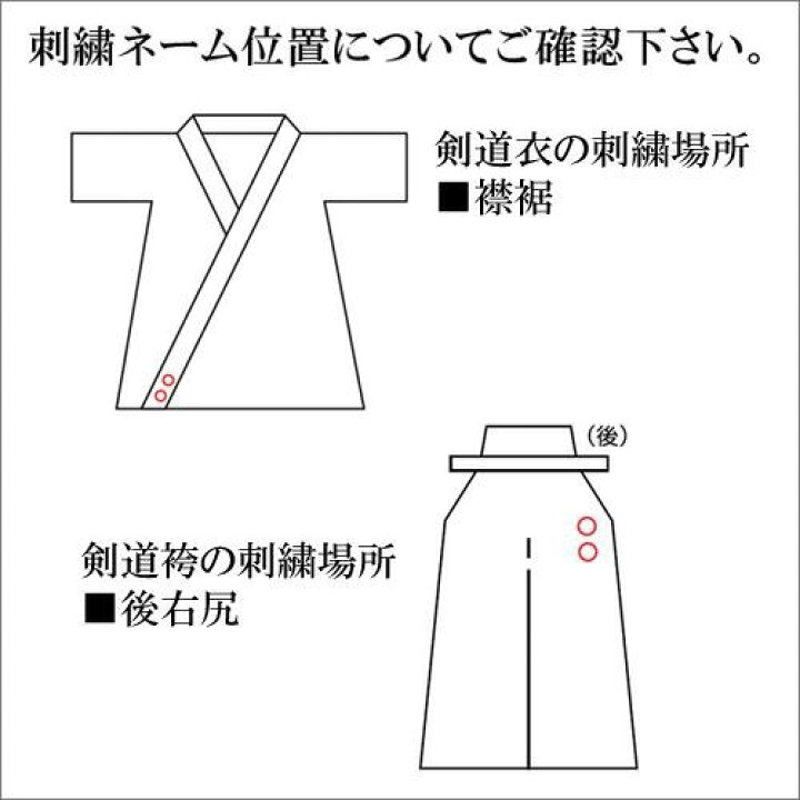 楽天市場】【剣道】ネーム 刺繍 1文字250円 : 春日武道具