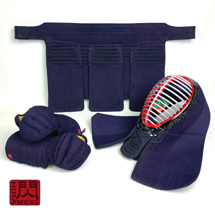 楽天市場】【 松勘 】 剣道具 剣道防具 胴抜き セット 閃 RED HIRAMEKI  