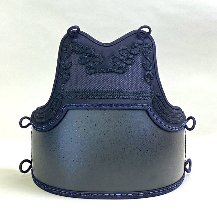 剣道具 剣道防具 単品 胴 胸牛革 黒石目胴 胸ベタ 50本型 