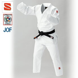 九櫻 柔道着 JOF 国際 規格 IJFモデル（ ホワイト ） 全日本柔道 連盟 新規格 基準品 上衣 ズボン 男女兼用 中学生 高校生 大人用 九桜 kuzakura 柔道 白 正規品 男子 女子 選手 定番 マーク付き 試合用柔道着 judo