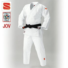 ランキング1位受賞！ 九櫻 大将 柔道着 JOV 国際 規格 IJFモデル（ ホワイト ） 全日本柔道 連盟 新規格 基準品 上衣 ズボン 男女兼用 中学生 高校生 大人用 九桜 kuzakura 柔道 白 正規品 男子 女子 選手 定番 マーク付き 試合用柔道着 judo