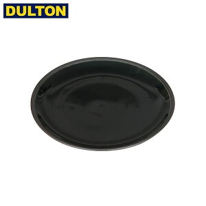 DULTON ディナー プレート ウィズ ラスト リム ブラック DINNER PLATE WITH RUST RIM BLACK (品番：K21-0325BK) ダルトン インダストリアル アメリカン ヴィンテージ 男前