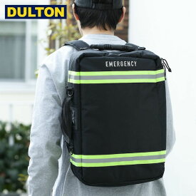【店内全品ポイント10倍】DULTON エマージェンシー バッグ ブラック EMERGENCY BAG BLACK 【CODE：H21-0381BK】 ダルトン インダストリアル 男前