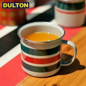 DULTON SS リム エナメル マグ グリーン/レッド/グリーン SS RIM ENAMELED MUG GRG 【CODE：Y-0443GRG】 ダルトン インダストリアル 男前