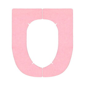 【店内全品ポイント10倍】サンコー 消臭 洗える ずれない トイレ便座カバー 3mm ピンク 隙間なし 大型 おくだけ吸着 KD-66