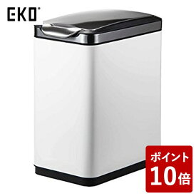 EKO ゴミ箱 ティナ タッチビン ホワイト 20L EK9177MP-20L-WH