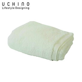 【店内全品ポイント10倍】UCHINO とってもよく吸う「ごくふわ」フェイスタオル ホワイト 8814F830-W1 内野 ウチノ