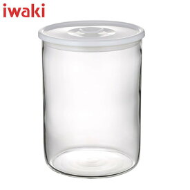 iwaki 密閉パック&レンジ (幅広) 1.4L 保存容器 T714MP-W イワキ