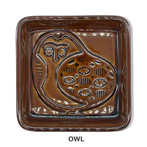 瀬戸焼 トレイ CANDY TRAY 猫 ネコ フクロウ トレイ 小物入れ 陶器 瀬戸焼 縁起物 民芸 民藝