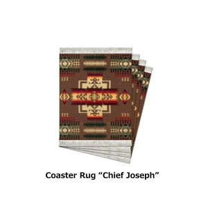 R[X^[O `[tWZt Coaster Rug Chief Joseph R[X^[ 4Zbg  ԕr ֑} ~