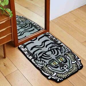 `x^ ^CK[O H1-75 O[ Tibetan Tiger Rug H1-75 Gray 70×50cm O   O~ J[ybg `x^ փ}bg g