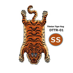 `x^^CK[O DTTR-01 SSTCY Tibetan Tiger Rug SS size 50×85cm E[O  }bg  g J[ybg O~  `xbg