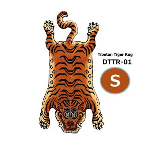 `x^^CK[O DTTR-01 STCY Tibetan Tiger Rug Small 60×100cm O   }bg J[ybg O~    `xbg 